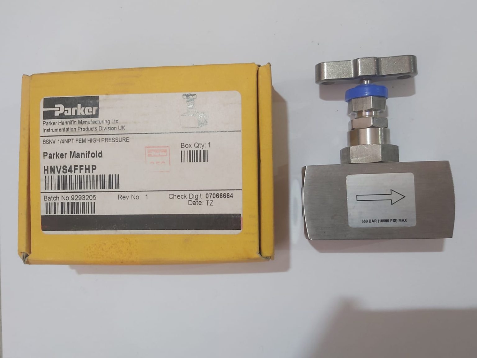 Needle Valve HNVS4FFHP World Gate General Trading